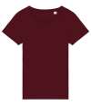 NS324 Native Spirit Ladies T-Shirt Dark Cherry colour image